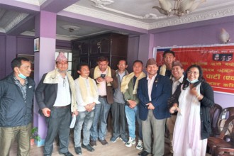 समाजवादी प्रेस संगठन काठमाडौँ महानगरमा शंकर अधिकारी